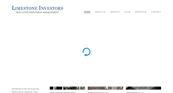 Desktop Screenshot of limestoneinvestors.com